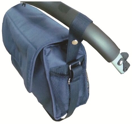 Tasche / Wickeltasche mit Klettverschluss für Krippenwagen Helena und Tina
