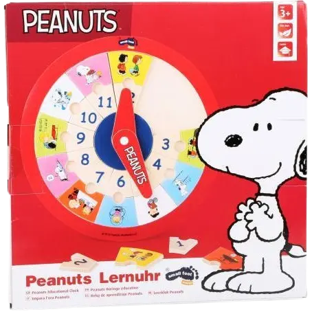 Peanuts Lernuhr