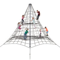 Pyramidennetz aus verstärkten Seilen